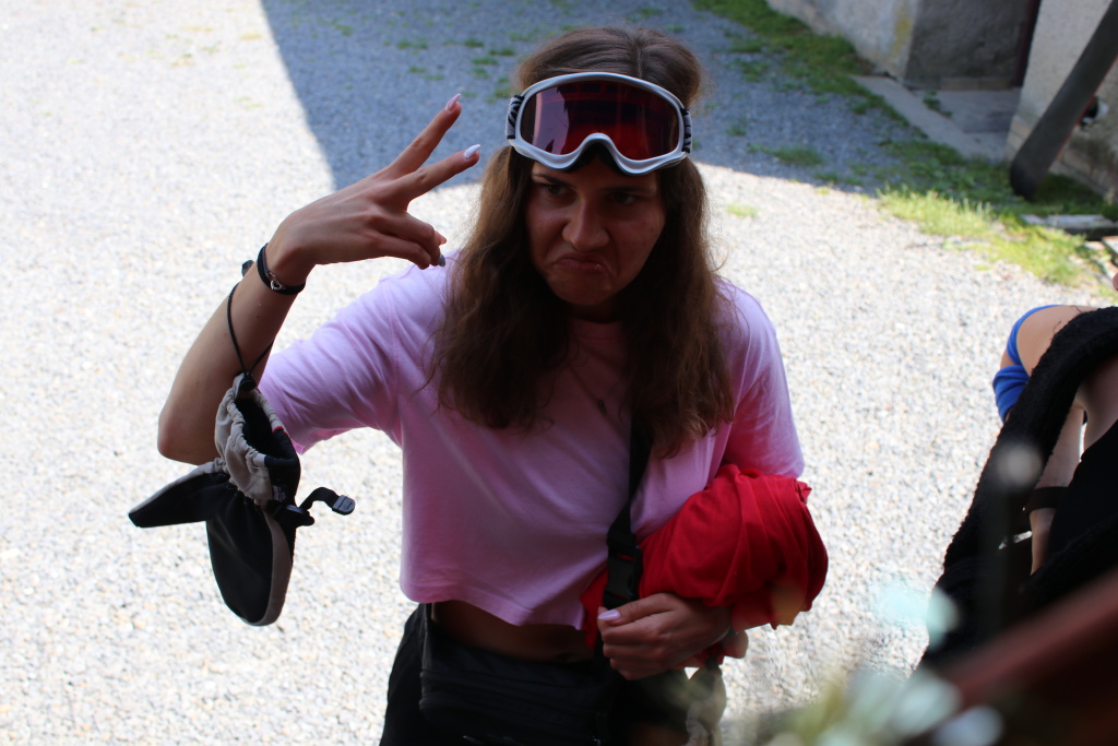 Snowboarďáci